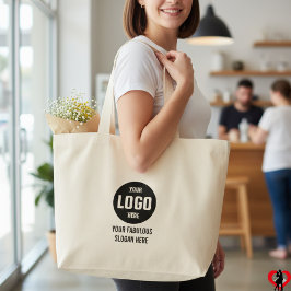 Bolso De Tela Gigante Logotipo de personalizado, personalizado para su e