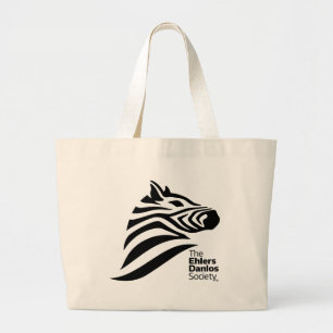 Bolso De Tela Gigante Logotipo oficial de la sociedad de Ehlers-Danlos