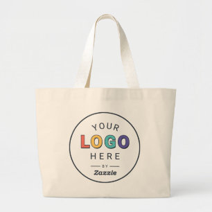 Bolso De Tela Gigante Logotipo personalizado Hazlo tuyo