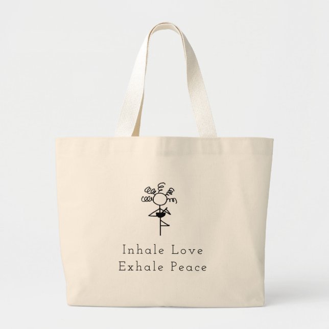 Bolso De Tela Gigante Logotipo Tote3 grande (Frente)