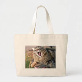 Bolso De Tela Gigante LOL Maine Coon