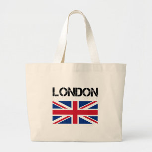 Bolso De Tela Gigante Londres