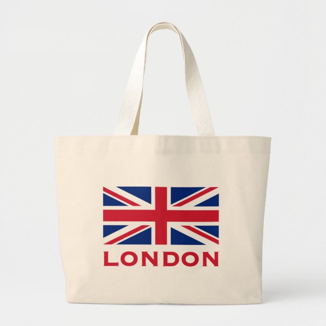 Bolso De Tela Gigante Londres (Frente)