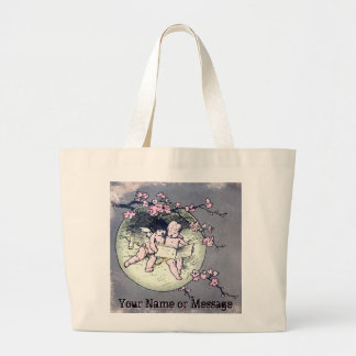 Bolso De Tela Gigante Los ángeles leen por Cherry Blossom Moon_Personali