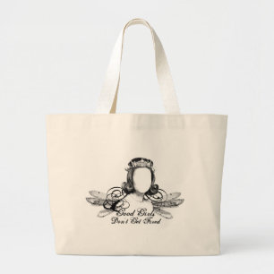 Bolso De Tela Gigante Los buenos chicas no consiguen encendidos