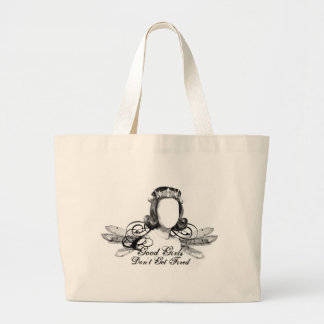 Bolso De Tela Gigante Los buenos chicas no consiguen encendidos