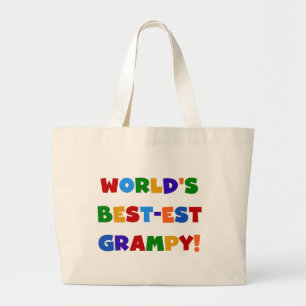 Bolso De Tela Gigante Los colores brillantes son las mejores camisetas G