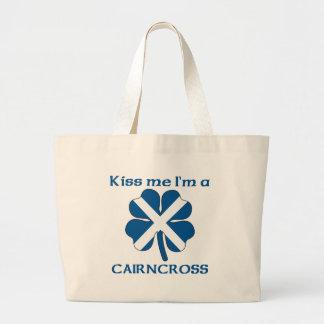 Bolso De Tela Gigante Los escoceses personalizados me besan que soy