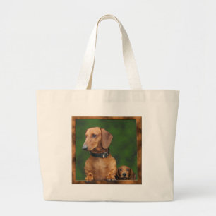 Bolso De Tela Gigante ¡Los perros quieren hacia fuera!