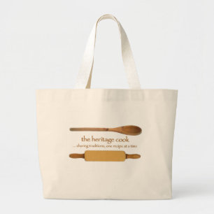 Bolso De Tela Gigante Los productos del cocinero de la herencia