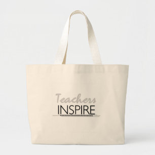 Bolso De Tela Gigante Los profesores inspiran