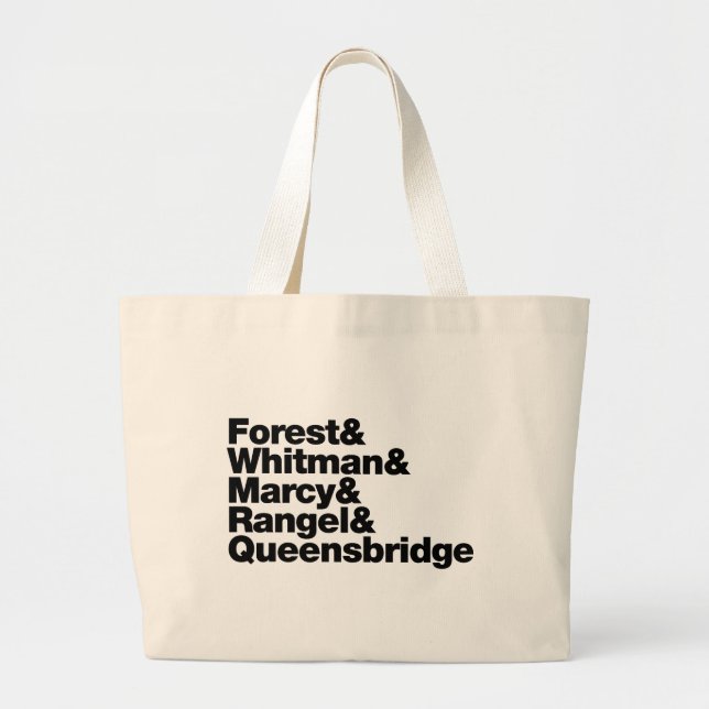 Bolso De Tela Gigante Los proyectos (Frente)
