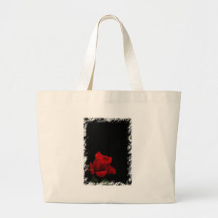 Bolso De Tela Gigante Los rosas son rojos