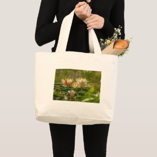 Bolso De Tela Gigante Lotus, Lilies, Lovely Tote Bag
