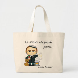 Bolso De Tela Gigante Louis Pasteur. franco