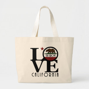 Bolso De Tela Gigante LOVE Elk Grove California