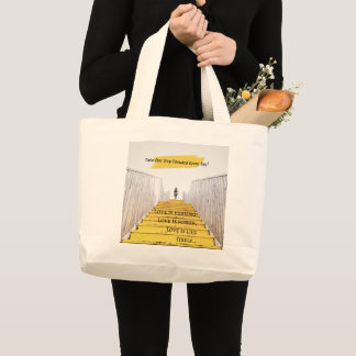 Bolso De Tela Gigante Love Healing Tote bag