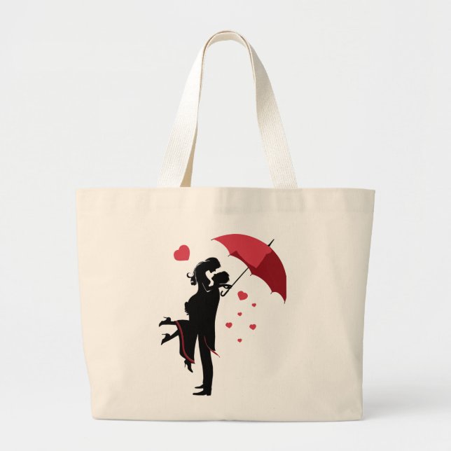 Bolso De Tela Gigante Love Nr. 11 (Frente)