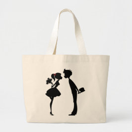 Bolso De Tela Gigante Love Nr. 5