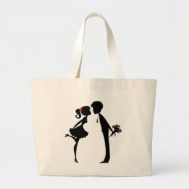 Bolso De Tela Gigante Love Nr. 6