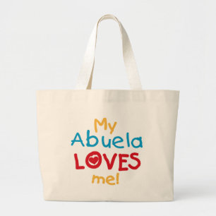 Bolso De Tela Gigante LOVESMEabuela