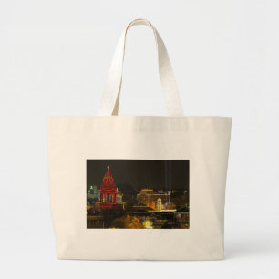 Bolso De Tela Gigante Luces de Kansas City Plaza