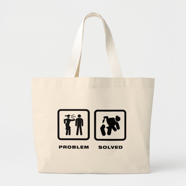 Bolso De Tela Gigante Lucha de sumo (Frente)