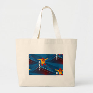 Bolso De Tela Gigante luchador