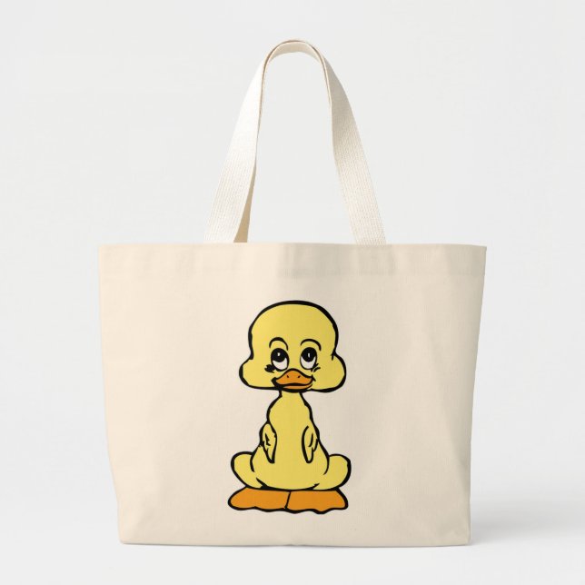 BOLSO DE TELA GIGANTE LUCKY DUCK (Frente)