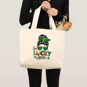 Bolso De Tela Gigante Lucky Lassie St. Paddy