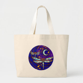 Bolso De Tela Gigante luna de la libélula
