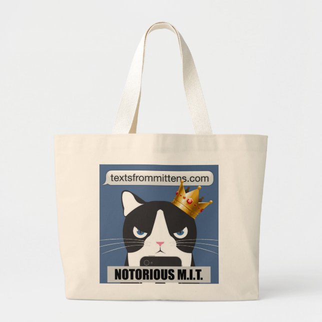 Bolso De Tela Gigante M.I.T. notorio Jumbo Tote (Frente)