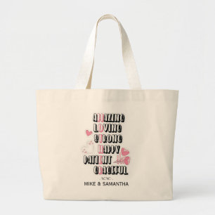 Bolso De Tela Gigante M.O.T.H.E.R. - Un tributo a las madres