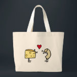 Bolso De Tela Gigante Macaroni y queso<br><div class="desc">Camisetas y regalos Mac y queso - ¡Todos saben que los macarrones y el queso pertenecen juntos! ¡Un gran regalo para los amantes del queso y los niños!</div>