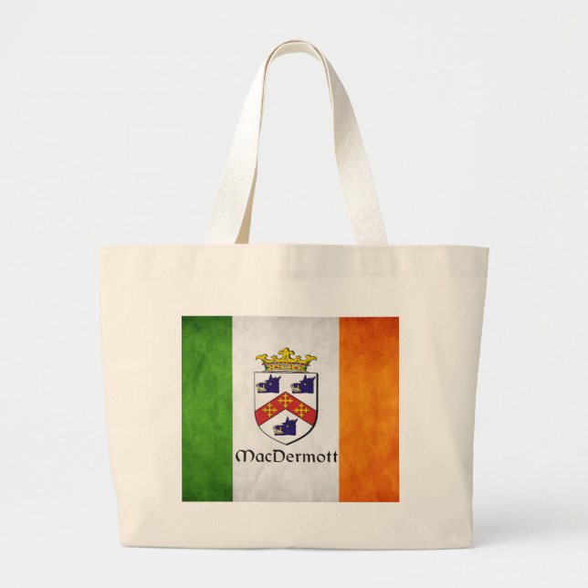 Bolso De Tela Gigante MacDermott irlandés (Frente)