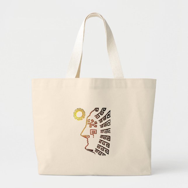 Bolso De Tela Gigante Machu Picchu Cusco Perú (Frente)