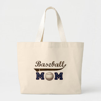 Bolso De Tela Gigante Madre de béisbol de estilo vintage