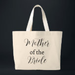 Bolso De Tela Gigante Madre de la novia<br><div class="desc">Esta linda bolsa de tetas vintage es la mejor idea para la madre de la novia en los bodas. Esta bolsa de té es perfecta para tu madre en tu gran día de vida. Es perfecto para ella mantener todo boda en un solo lugar.</div>