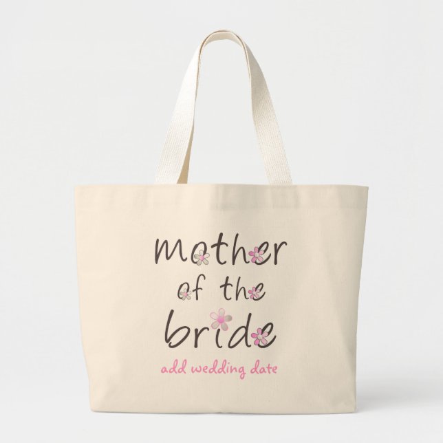 Bolso De Tela Gigante Madre de la novia (Frente)