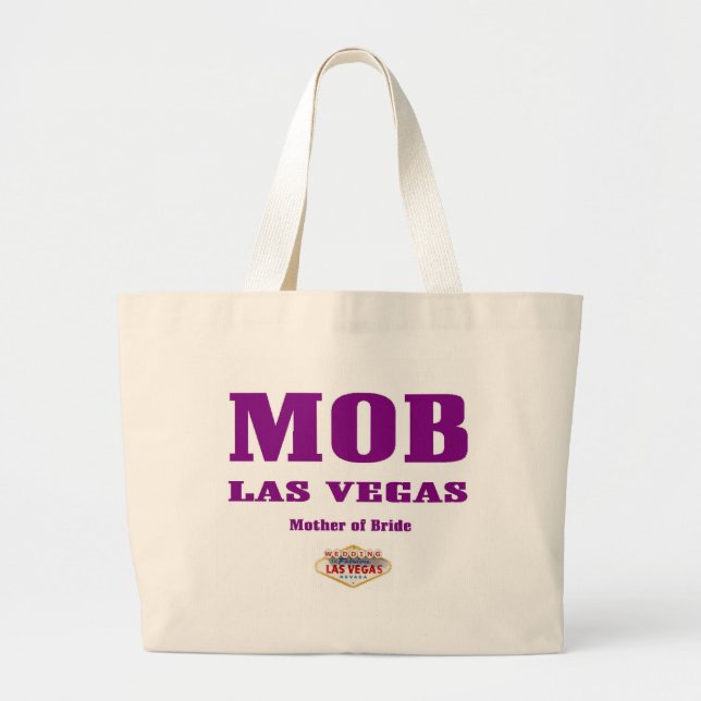 Bolso De Tela Gigante "Madre de novia" Las Vegas Classic Tote Bag (Frente)