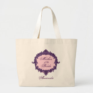 Bolso De Tela Gigante Madre del nombre de encargo V01 del vintage