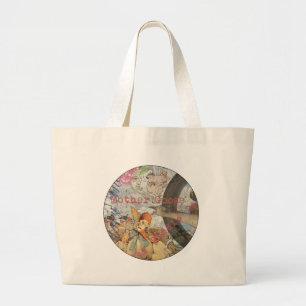 Bolso De Tela Gigante Madre Gosa Nursery Rhyme Fairy Tale