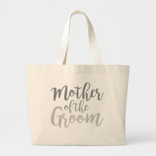 Bolso De Tela Gigante Madre moderna del Tote Groom Cursive Ombre