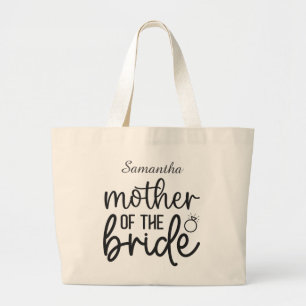 Bolso De Tela Gigante Madre Personalizada De La Novia Boda