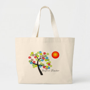 Bolso De Tela Gigante Maestra retirada Artsy Trees Tote Bag