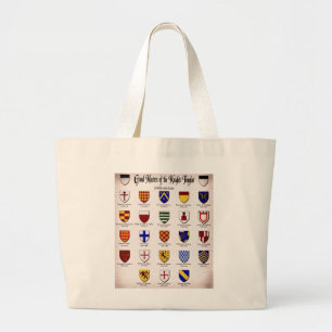 Bolso De Tela Gigante Maestro templario Heraldry