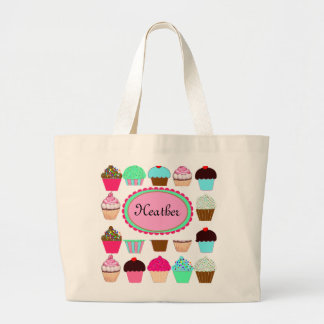Bolso De Tela Gigante Magdalenas coloridas - personalizadas