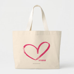 Bolso De Tela Gigante Magenta de OpenHeart