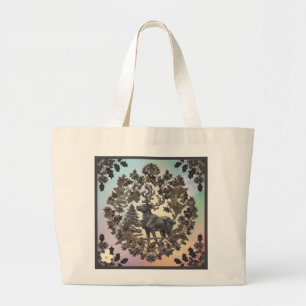 Bolso De Tela Gigante "Magical Wonderland"