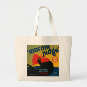 Bolso De Tela Gigante Magistrado Mornin Grapefruit y Naranjas